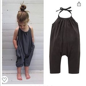 2T Toddler Halter Romper